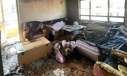 Tahliye kararı sonrası oturduğu evi yaktı
