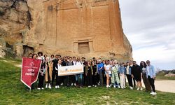 Turizm Haftası'nı Yazılıkaya'da kutladılar