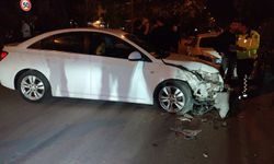 Makas atan alkollü sürücü kazaya neden oldu