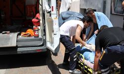 Hamamda düşen şahsı 112 ekipleri kurtardı