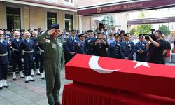 Pilot Albay Gökhan Özen son yolculuğuna uğurlandı