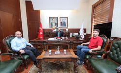 AK Parti'den Vali Aksoy'a ziyaret