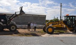 Beylikova Belediyesi kilitli parke taşı çalışmalarına başladı