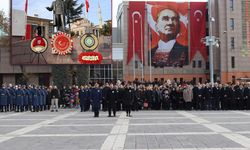 Eskişehir'de 10 Kasım Atatürk'ü anma töreni