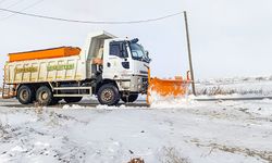 Tepebaşı'nda kar yağışına hızlı müdahale