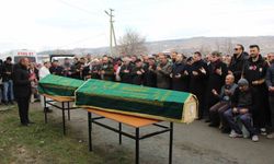 Amasya’daki göçükte hayatını kaybeden 2 kişi son yolculuğuna uğurlandı