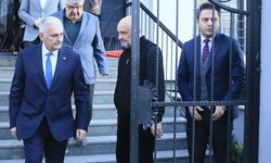 Binali Yıldırım'dan taziye ziyareti