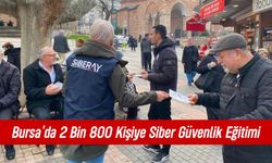 Bursa'da 2 Bin 800 Kişiye Siber Güvenlik Eğitimi