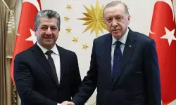 Cumhurbaşkanı Erdoğan, IKBY Başbakanı Mesrur Barzani ile Görüştü