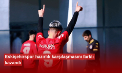 Eskişehirspor hazırlık karşılaşmasını farklı kazandı