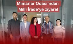 Mimarlar Odası’ndan Milli İrade’ye ziyaret