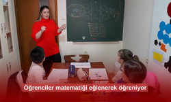 Öğrenciler matematiği eğlenerek öğreniyor