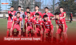 Sağlıkspor avantajı kaptı