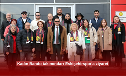 Kadın Bando takımından Eskişehirspor'a ziyaret