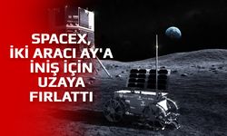 SpaceX, iki aracı Ay'a iniş için uzaya fırlattı