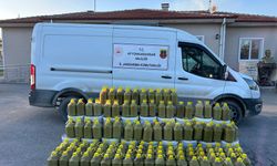 980 litre tağşişli zeytinyağı ele geçirildi