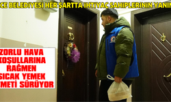 BELEDİYE HER ŞARTTA İHTİYAÇ SAHİPLERİNİN YANINDA