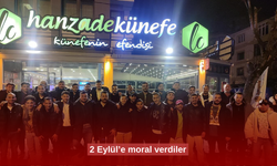 2 Eylül’e moral verdiler