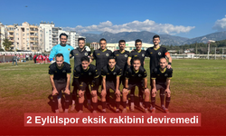 2 Eylülspor eksik rakibini deviremedi