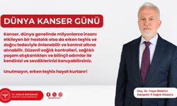 Eskişehir İl Sağlık Müdürü Bildirici: “Kanserden korunmak herkesin hakkıdır”