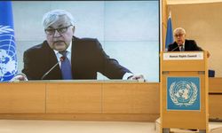 Rusya'nın BM İnsan Hakları Konseyi'ndeki konuşması protesto edildi