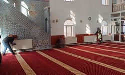 Bilecik'te camilerde Ramazan temizliği yapıldı