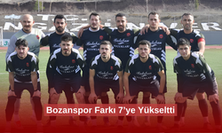 Bozanspor Farkı 7’ye Yükseltti