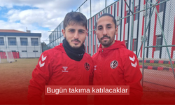 Bugün takıma katılacaklar
