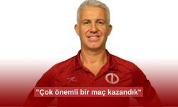 "Çok önemli bir maç kazandık"