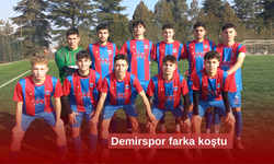 Demirspor farka koştu