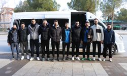 Denizlispor, play-off için Eskişehir’e geldi