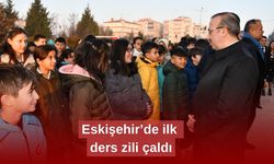 Eskişehir’de ilk ders zili çaldı