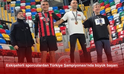 Eskişehirli sporculardan Türkiye Şampiyonası'nda büyük başarı