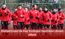 Eskişehirspor'da Kaş Kınıkspor hazırlıkları devam ediyor