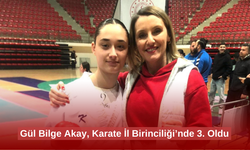 Gül Bilge Akay, Karate İl Birinciliği’nde 3. Oldu