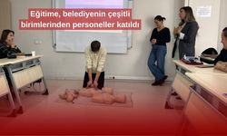 Odunpazarı Belediyesi’nden personeline ilk yardım eğitimi