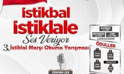 "İstikbal İstiklale Ses Veriyor" Yarışması Başvuruları Devam Ediyor