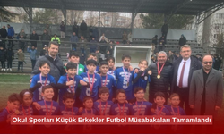 Okul Sporları Küçük Erkekler Futbol Müsabakaları Tamamlandı
