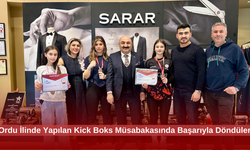 Ordu İlinde Yapılan Kick Boks Müsabakasında Başarıyla Döndüler