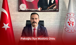 Pakoğlu İlçe Müdürü Oldu