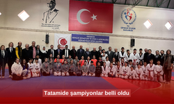 Tatamide şampiyonlar belli oldu