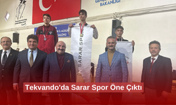 Tekvando'da Sarar Spor Öne Çıktı