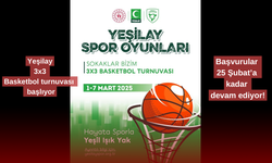 Yeşilay 3X3 Basketbol turnuvası başlıyor