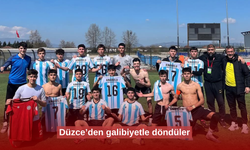 Düzce’den galibiyetle döndüler