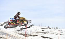 Erciyes'te Dünya Kar Motosikleti Şampiyonası Heyecanı Başladı