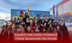 Eskişehir Kutlu Dumlu Snowboard Türkiye Şampiyonası'nda Zirvede