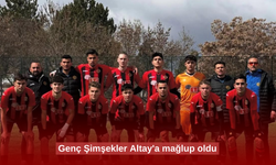 Genç Şimşekler Altay'a mağlup oldu