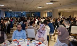 Orta Doğu ülkelerinden öğrenciler iftar programında