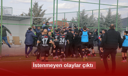 İstenmeyen olaylar çıktı