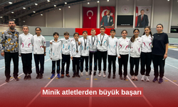 Minik atletlerden büyük başarı